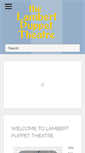 Mobile Screenshot of lambertpuppettheatre.ie